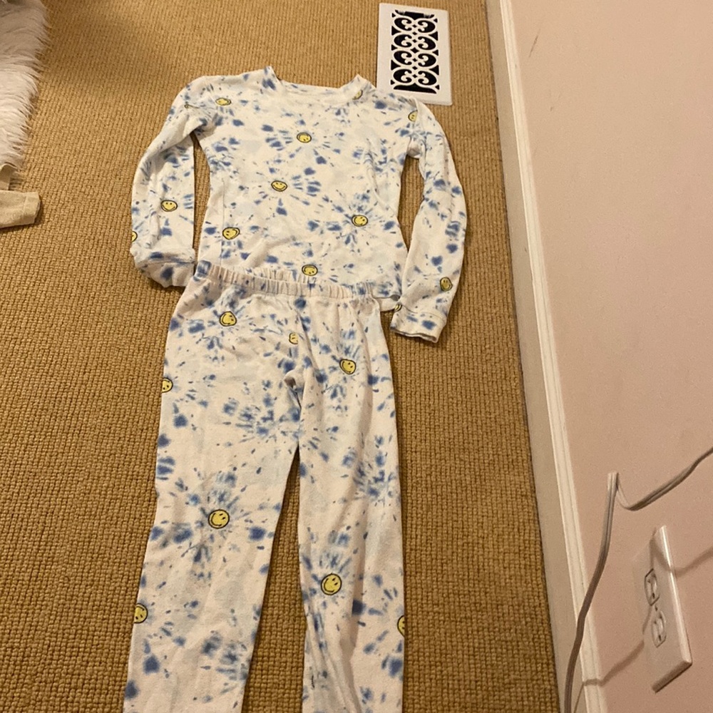 PJ salvage kids smiley set pajamas
